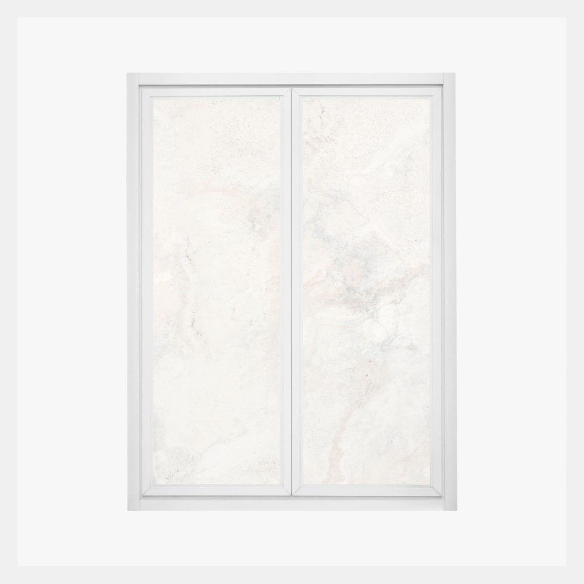 Fensteraufkleber weiche beige marmorstruktur – Pixers®
