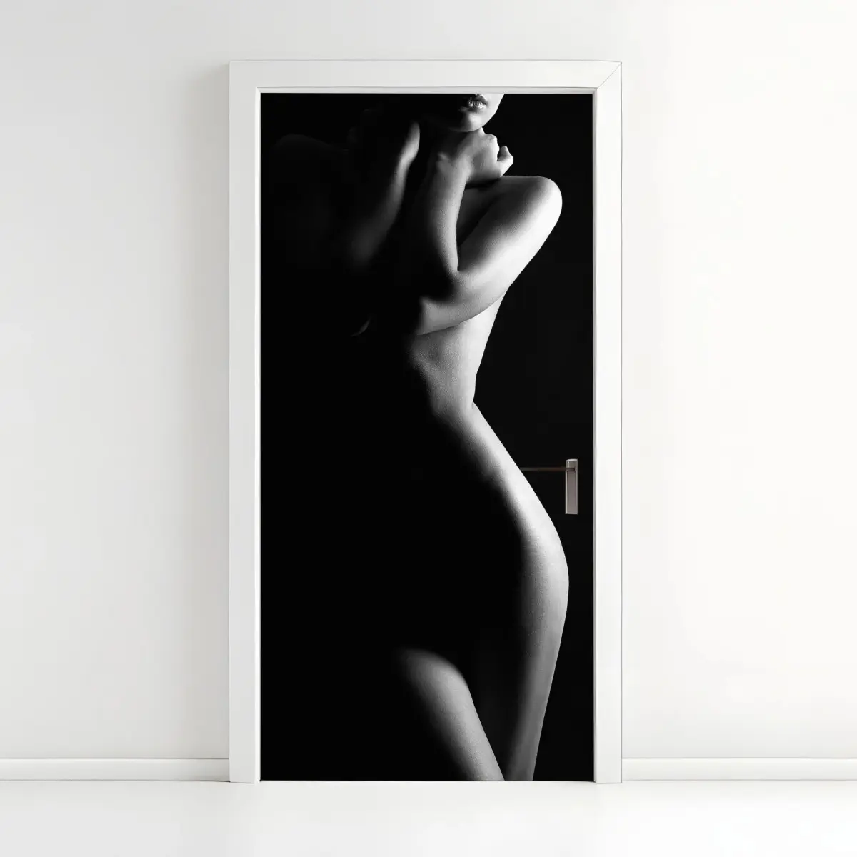 Türaufkleber sinnliche silhouette weiblicher form – Pixers®