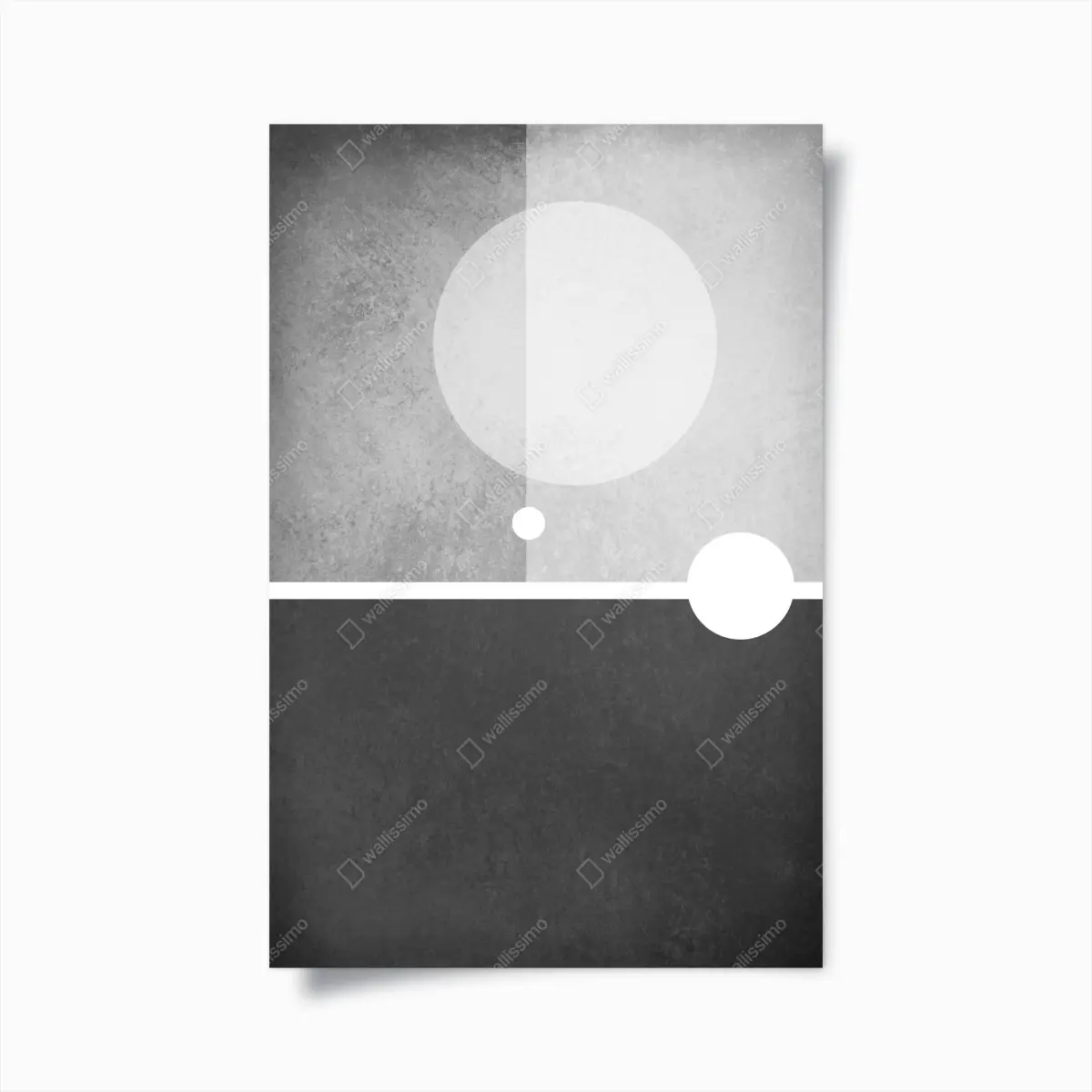 Poster minimalistische geometrische komposition – Pixers®