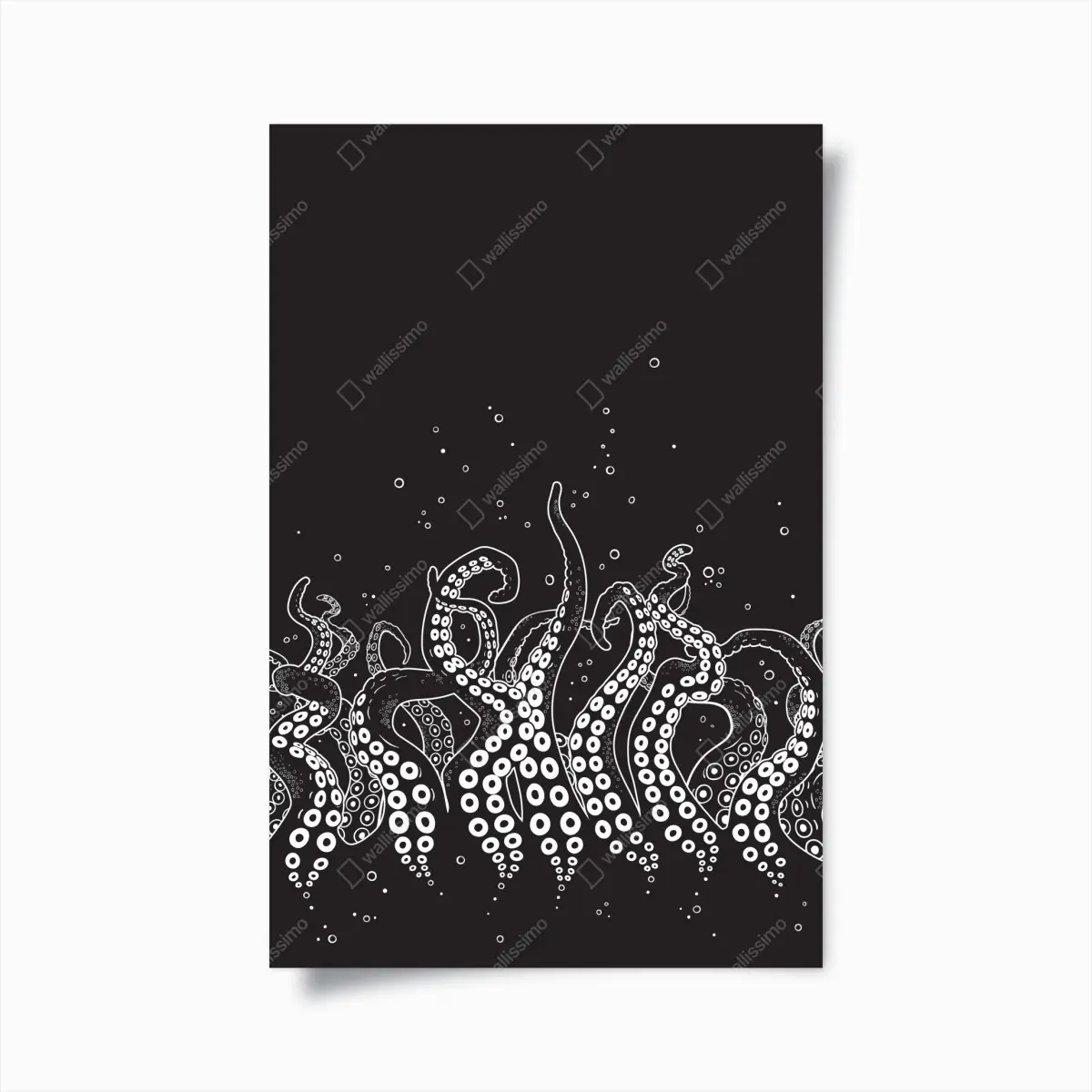 Poster oktopus tentakel muster – Pixers®