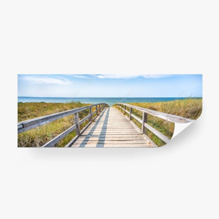 Fototapete steg zum meer – Pixers®