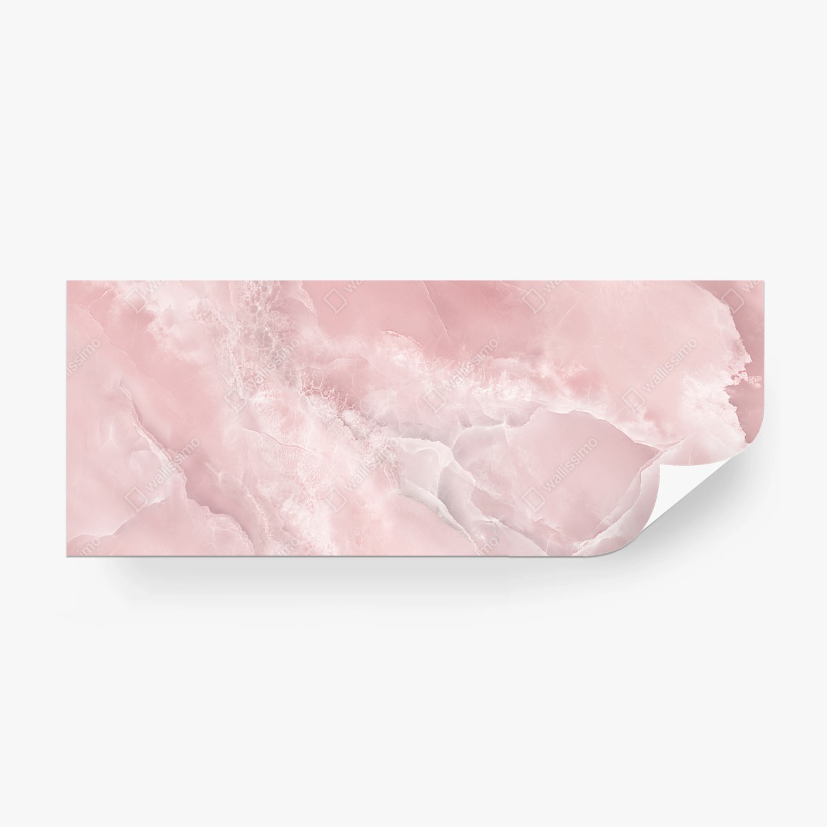 Fototapete zarte rosa marmortextur – Pixers®