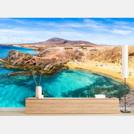Fototapete türkisbucht bei Papagayo – Pixers®
