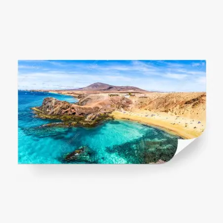Fototapete türkisbucht bei Papagayo – Pixers®