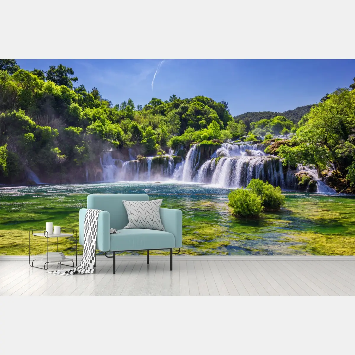 Fototapete Skradinski Buk wasserfall im Krka Nationalpark – Pixers®
