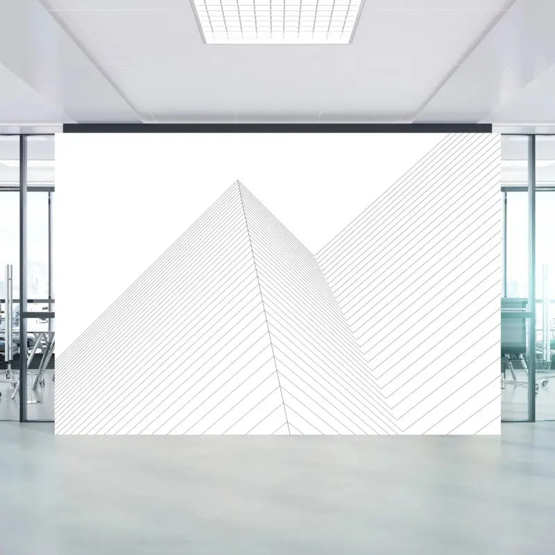 Fototapete geometrische architekturlinien