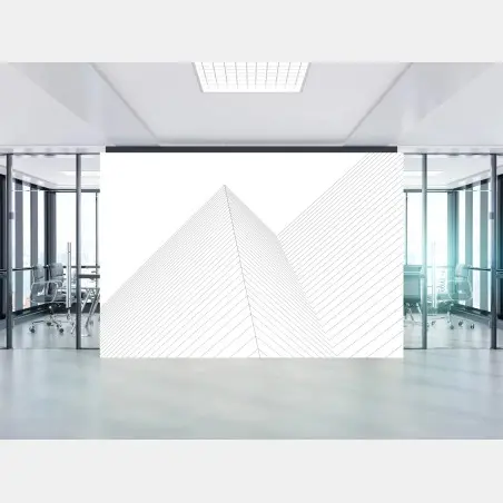 Fototapete geometrische architekturlinien – Pixers®