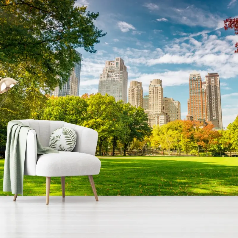 Fototapete Central Park herbst panorama