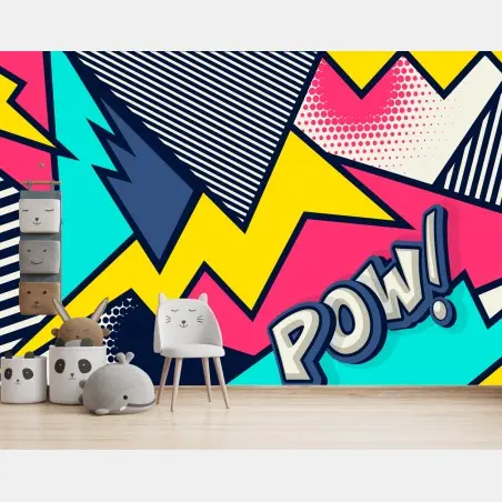 Fototapete comic pop art explosion – Pixers®