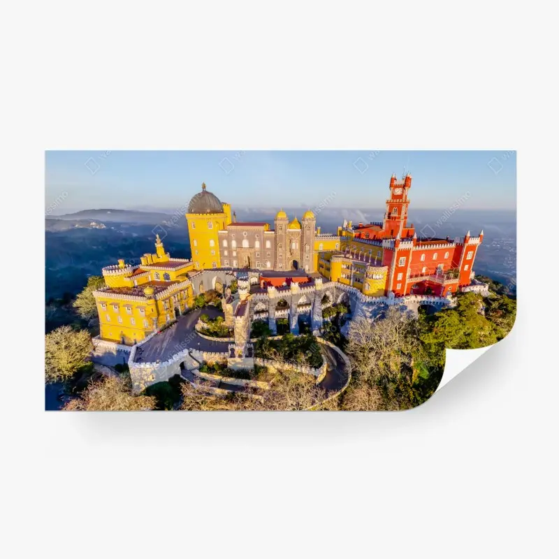 Fototapete bunter palast Pena in Sintra