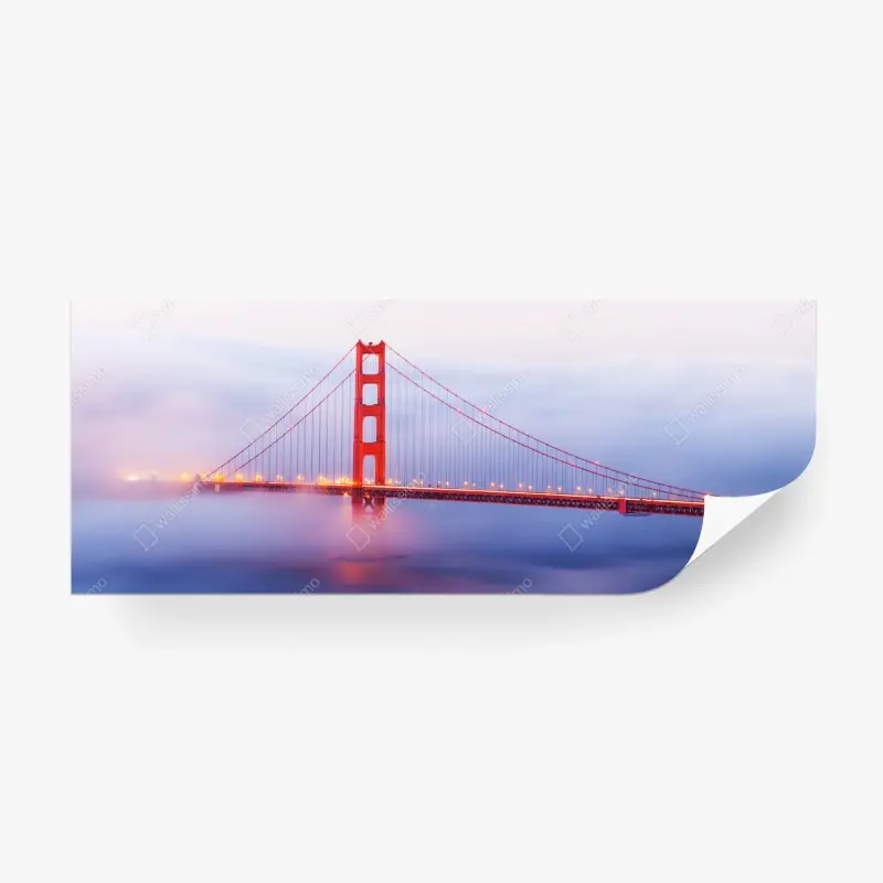 Fototapete Golden Gate brücke im nebel