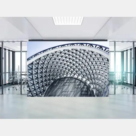 Fototapete geometrischer bogen moderner architektur – Pixers®