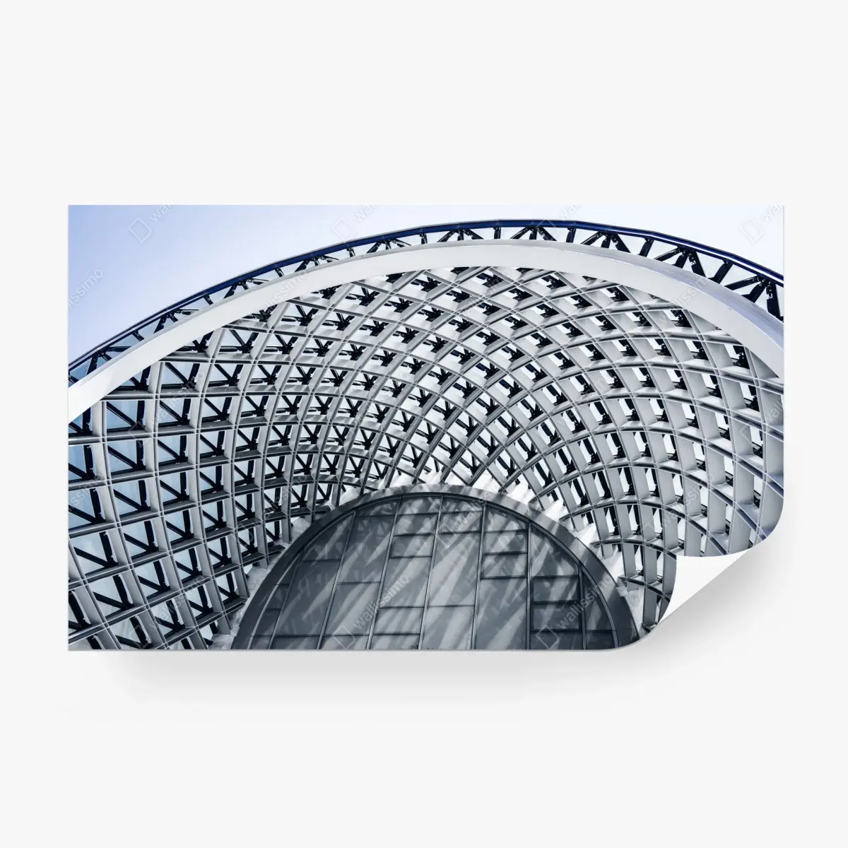 Fototapete geometrischer bogen moderner architektur – Pixers®