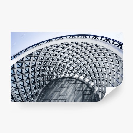 Fototapete geometrischer bogen moderner architektur – Pixers®