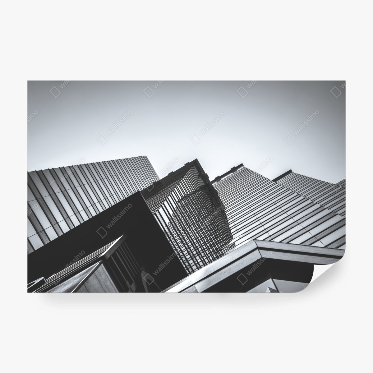 Fototapete Hongkong hochhaus perspektive – Pixers®
