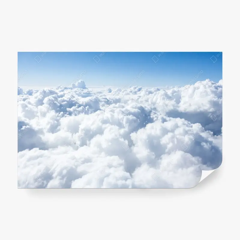 Fototapete ruhige wolkenlandschaft aus der luft