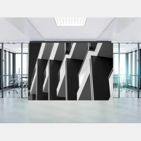 Fototapete geometrischer rhythmus der balkone – Pixers®