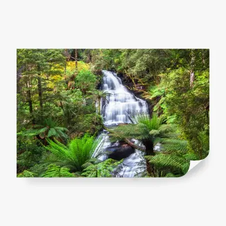Fototapete Triplet Falls wasserfall im Great Otway National Park – Pixers®