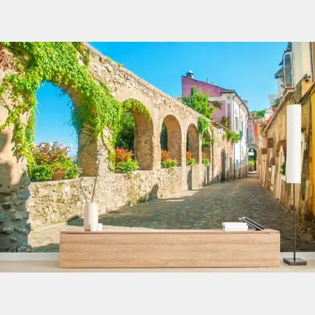 Fototapete sonnige bögen in Ravello – Pixers®