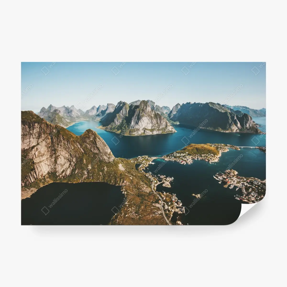 Fototapete majestätische fjordlandschaft – Pixers®