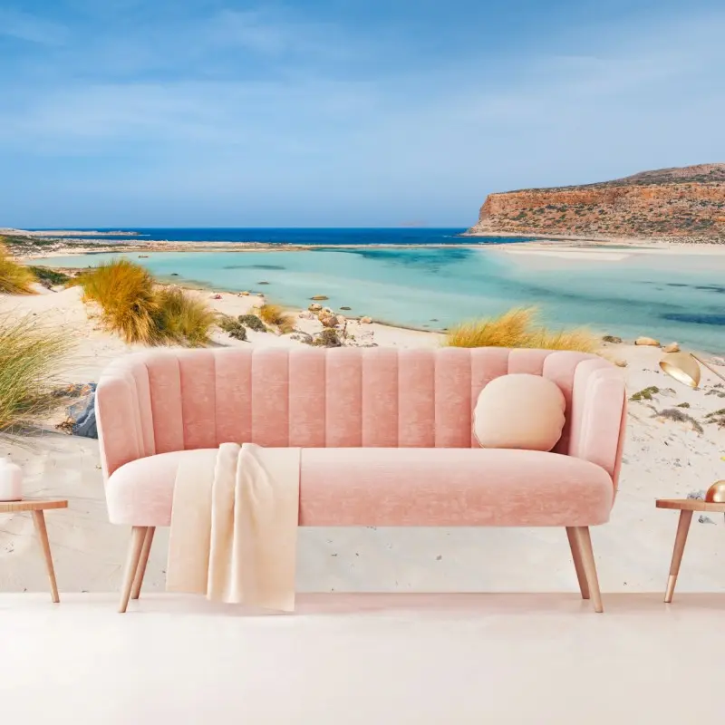 Fototapete lagune Balos, Kreta: türkisser traum