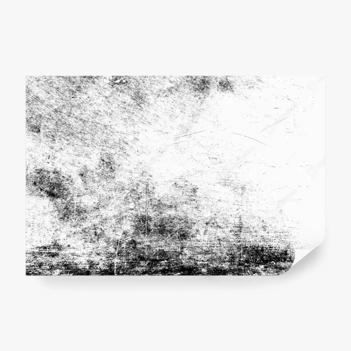 Fototapete schwarze grunge betontextur – Pixers®