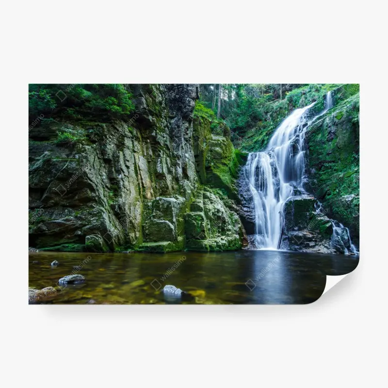 Fototapete wasserfall Kamienczyk im Karkonosze