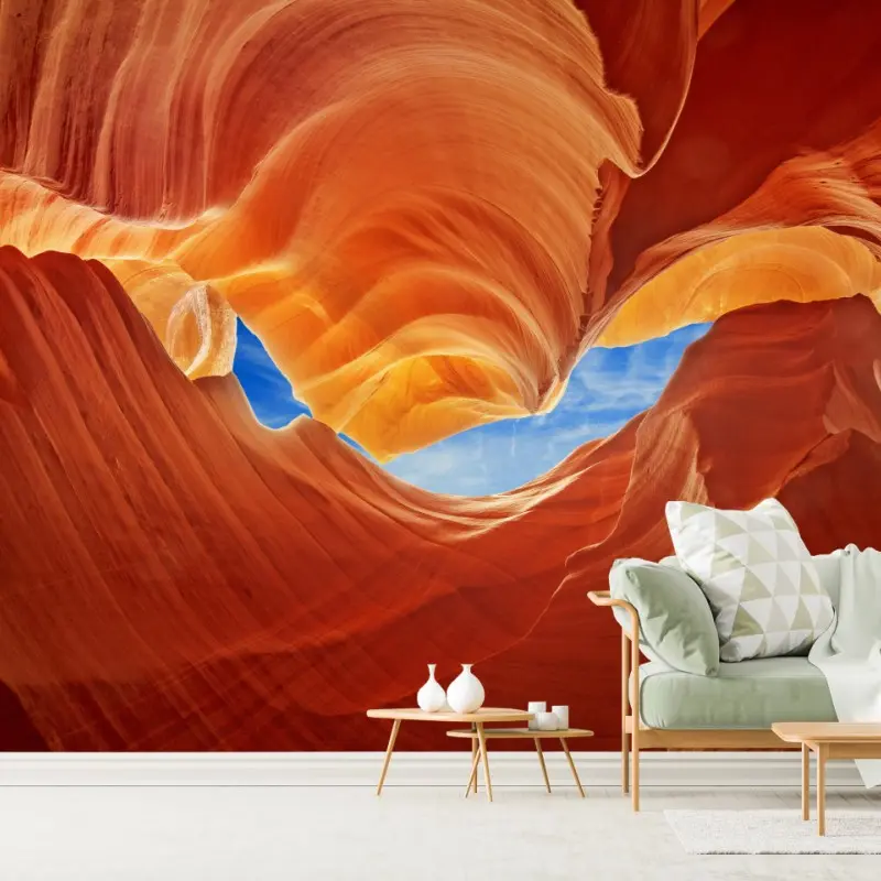 Fototapete Antelope Canyon geschwungene sandsteinformationen