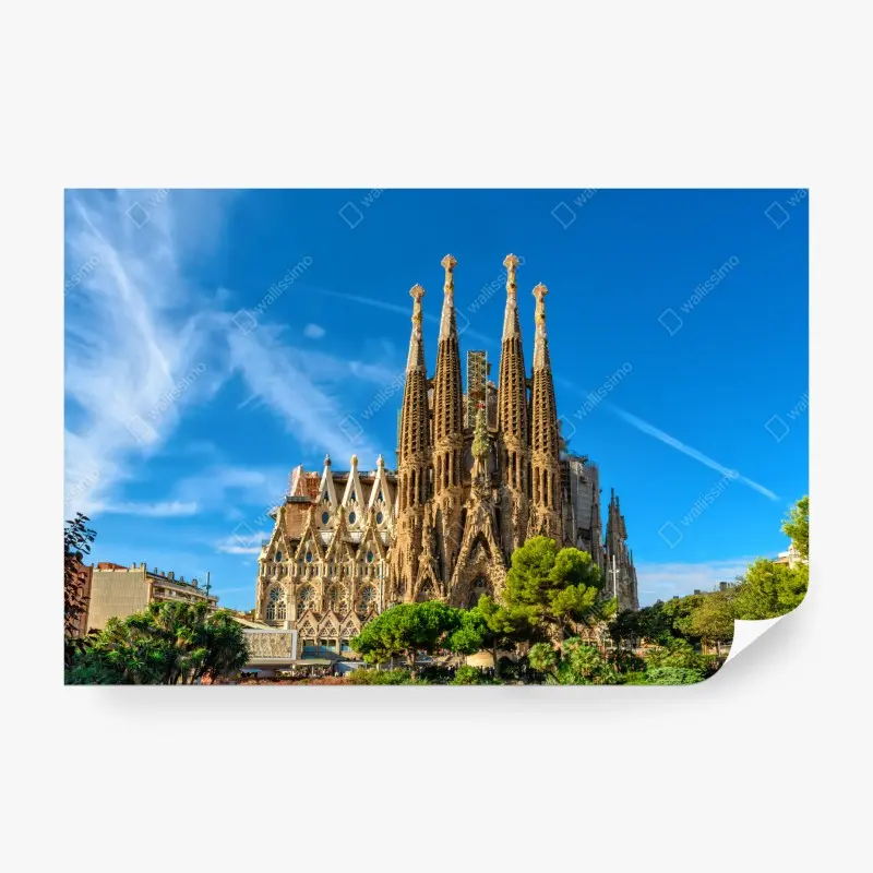 Fototapete Sagrada Familia in Barcelona