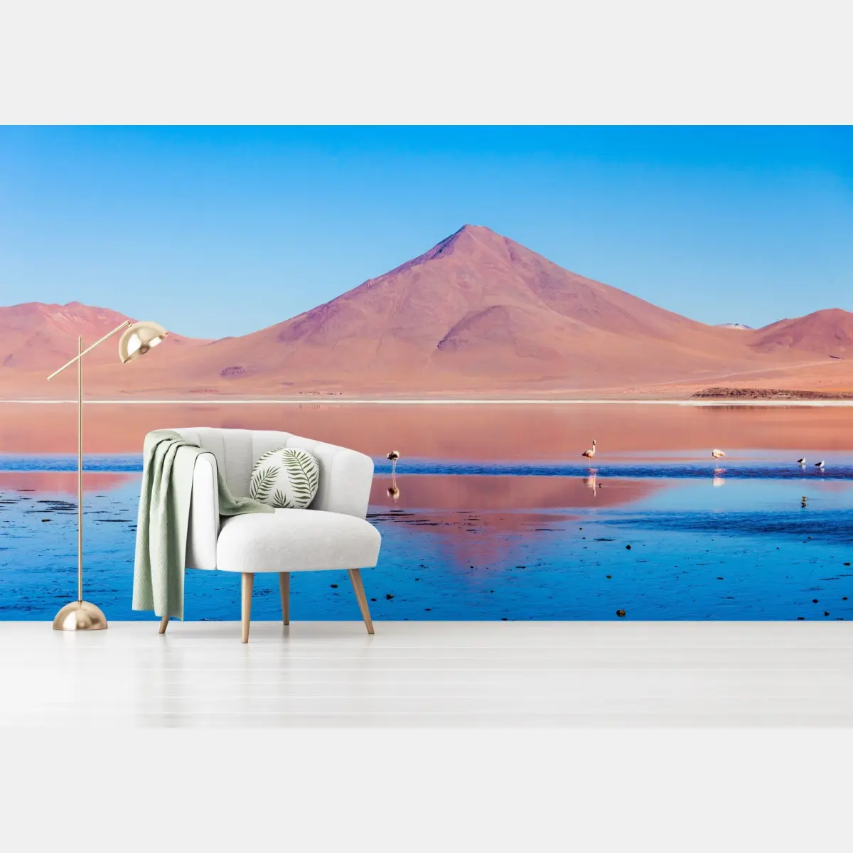 Fototapete flamingos am Laguna Colorada, Bolivien – Pixers®