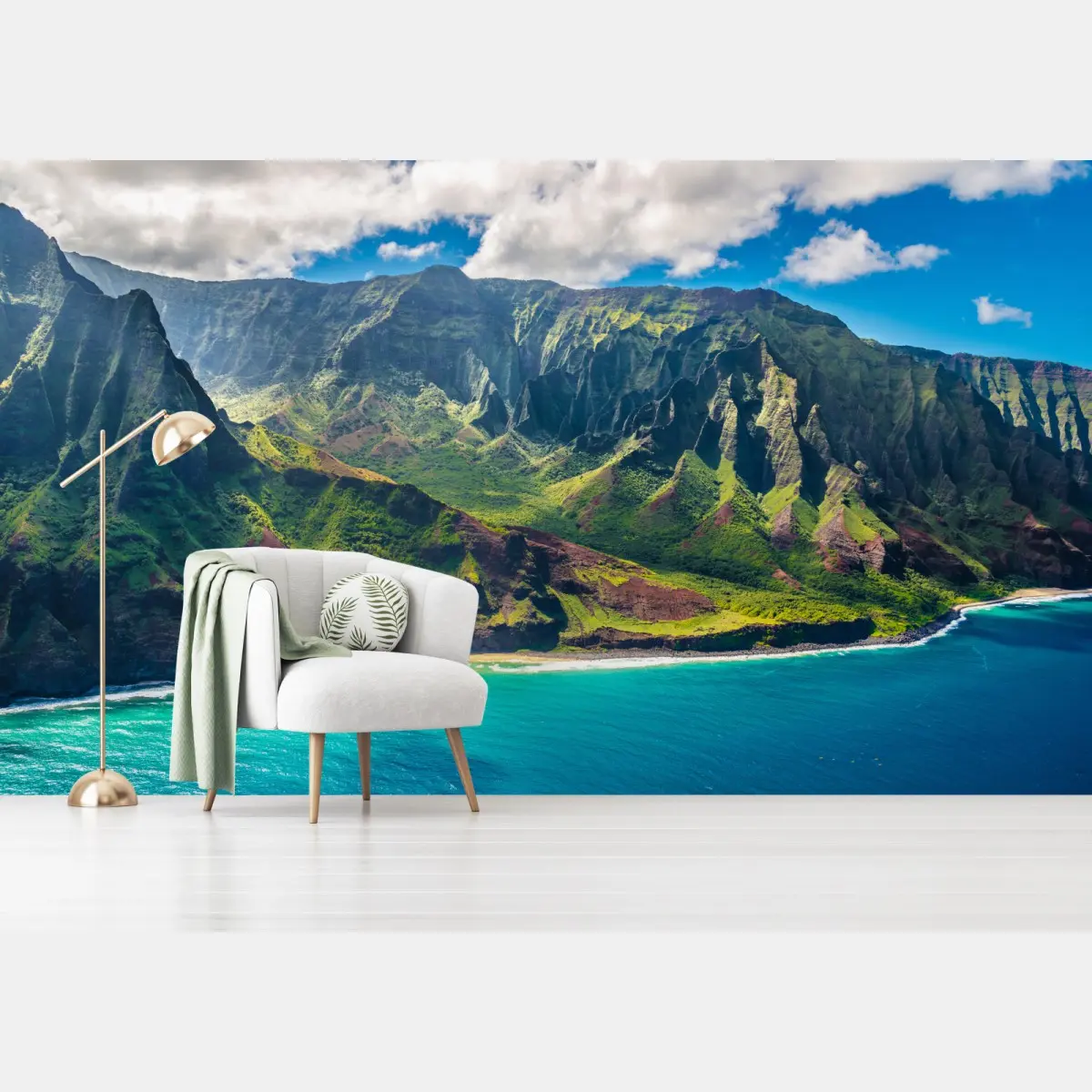 Fototapete majestätische küstenlandschaft Hawaii – Pixers®