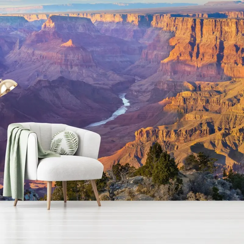 Fototapete Grand Canyon bei dämmerung panorama
