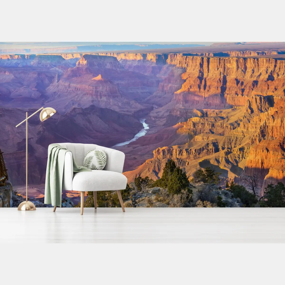 Fototapete Grand Canyon bei dämmerung panorama – Pixers®