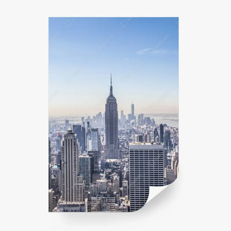 Fototapete New York skyline mit Empire State Building