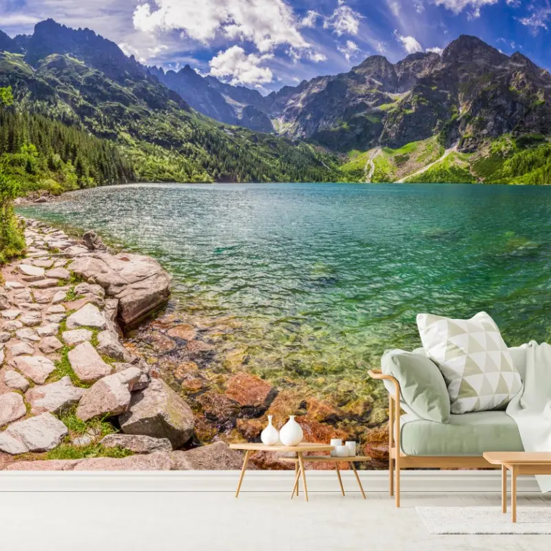 Fototapete panorama Morskie Oko, Tatra