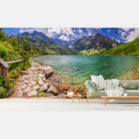 Fototapete panorama Morskie Oko, Tatra – Pixers®