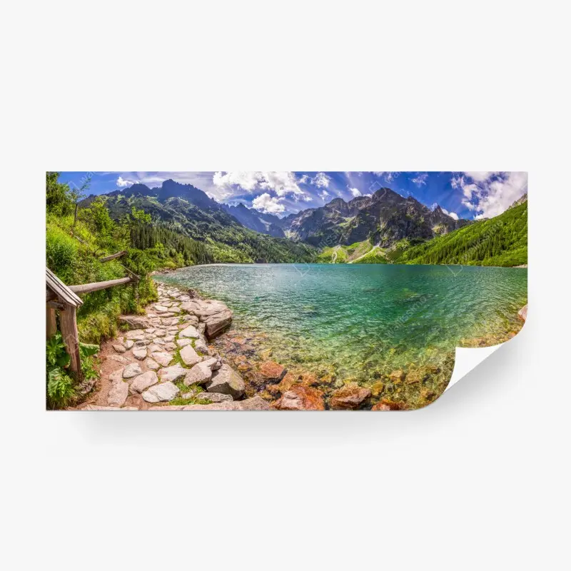Fototapete panorama Morskie Oko, Tatra