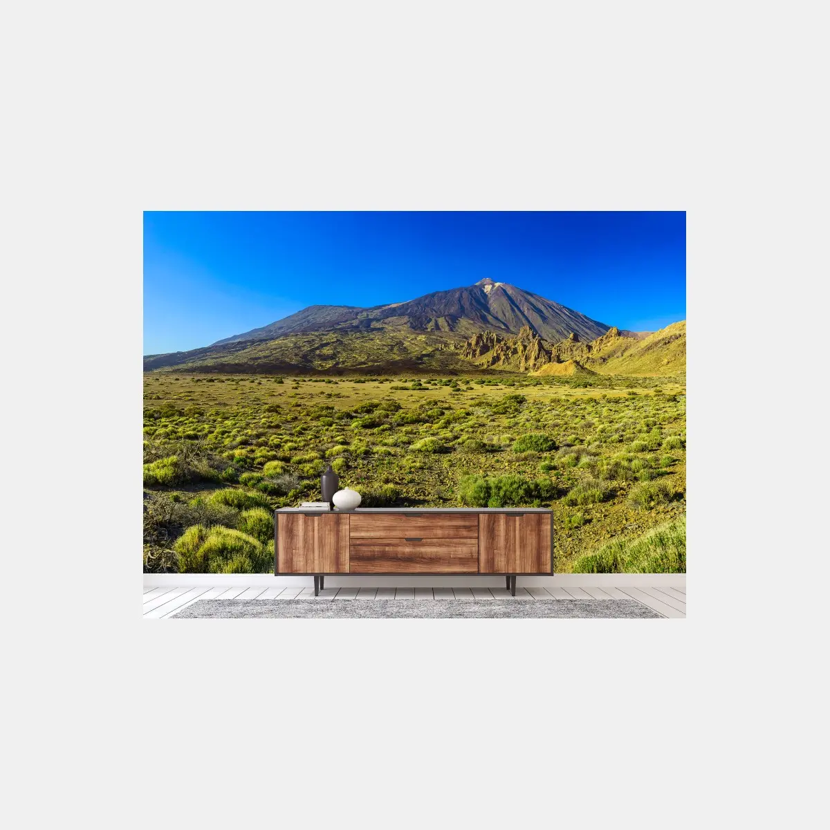 Fototapete panorama Teide auf Teneriffa – Pixers®