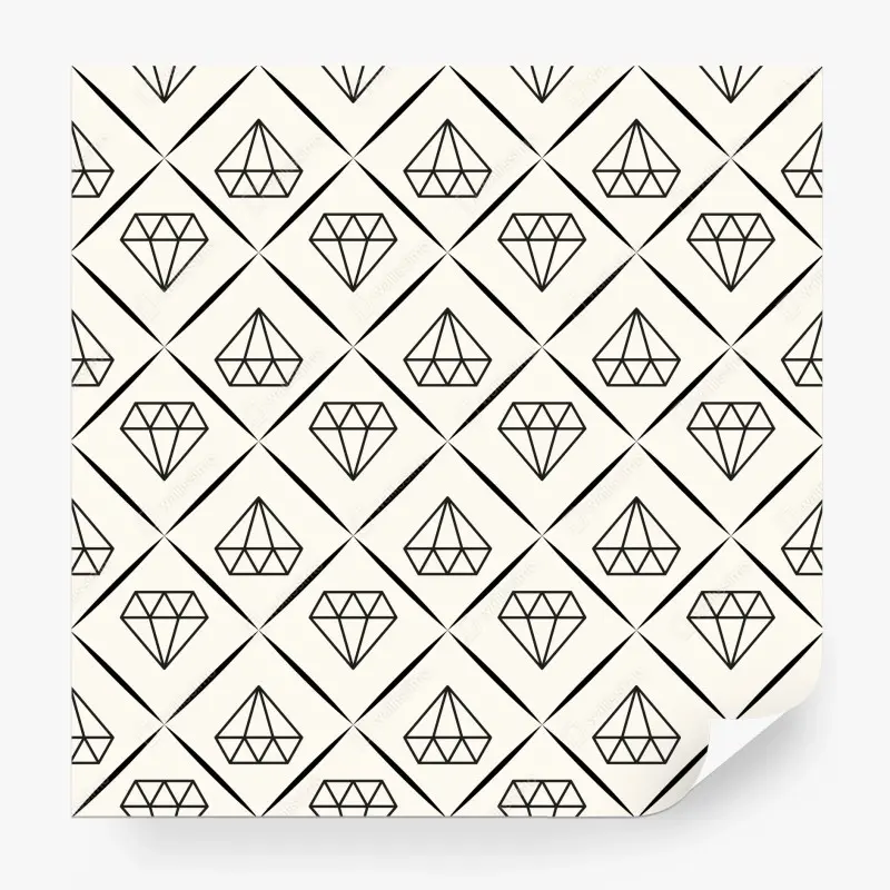 Fototapete geometrisches diamantmuster