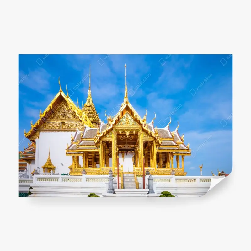 Fototapete goldener pavillon im Grand Palace, Bangkok