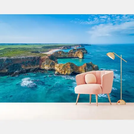 Fototapete Great Ocean Road küstenpanorama – Pixers®