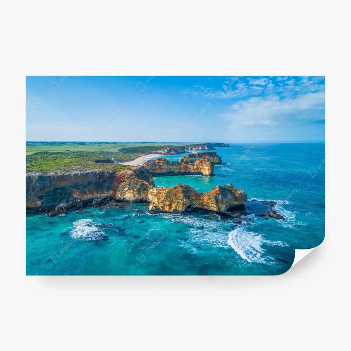 Fototapete Great Ocean Road küstenpanorama – Pixers®