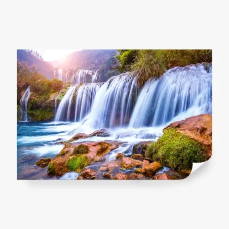 Fototapete Jiulong wasserfall in Luoping, China – Pixers®