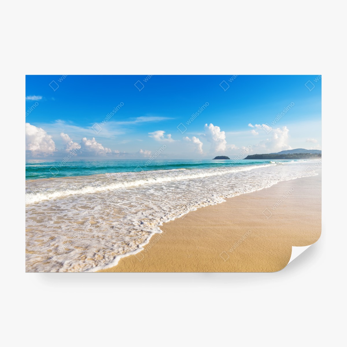 Fototapete Karon strand, Phuket: ruhige meeresansicht – Pixers®