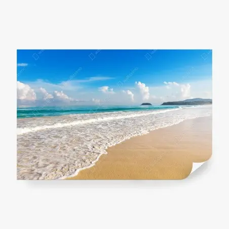 Fototapete Karon strand, Phuket: ruhige meeresansicht – Pixers®