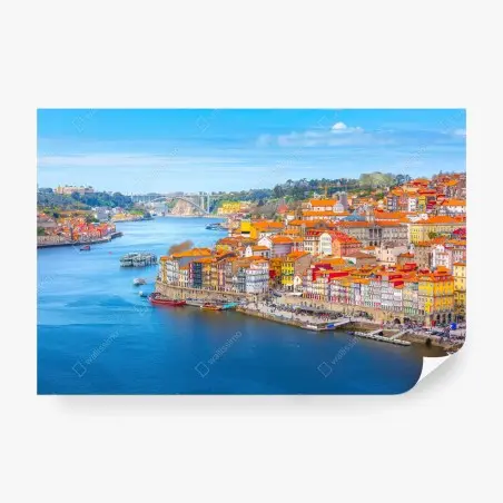 Fototapete Porto uferpanorama – Pixers®