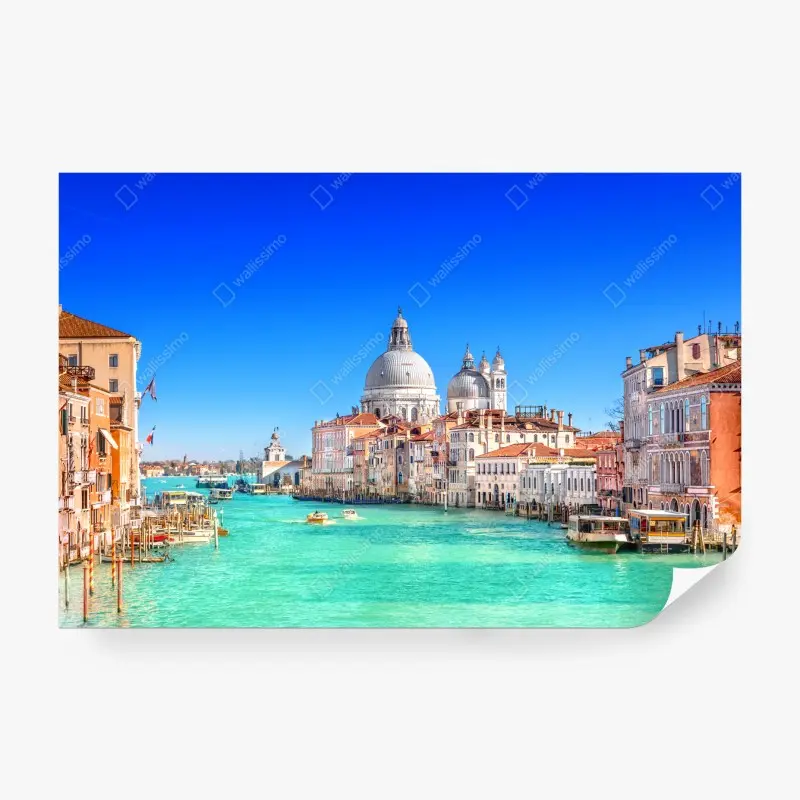 Fototapete Venedig großer kanal panorama