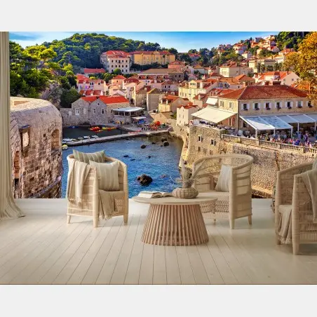 Fototapete Dubrovnik alte stadt am meer – Pixers®