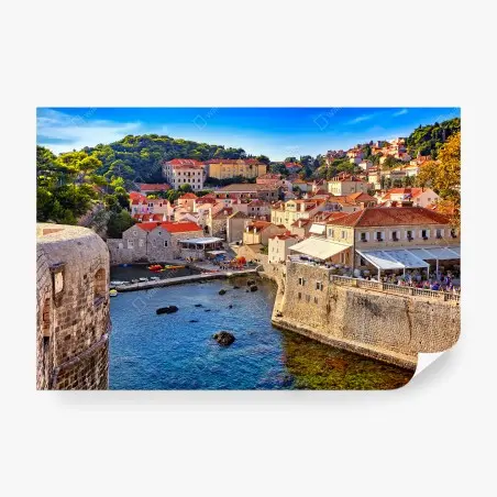 Fototapete Dubrovnik alte stadt am meer – Pixers®