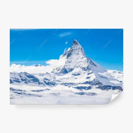 Fototapete Matterhorn majestät vom Gornergrat – Pixers®
